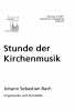 Titelbild des Programmheftes zum Konzert „Chor- und Orgelmusik zur Passion“ am 09.04.2011 in der Stadtkirche Ludwigsburg