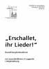 Titelblatt des Programmhefts zum RaumKlangGottesdienst am 08.05.2011 in der Stadtkirche Ludwigsburg