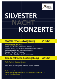 Silvesternachtkonzerte 2025