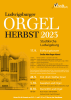 Plakat zum Orgelherbst 2023