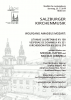 Plakat zum Konzert „Salzburger Kirchenmusik” am 25.05.2014